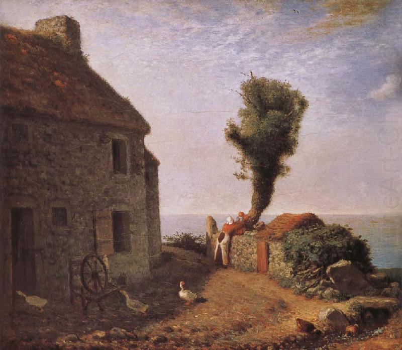 Village, Jean Francois Millet